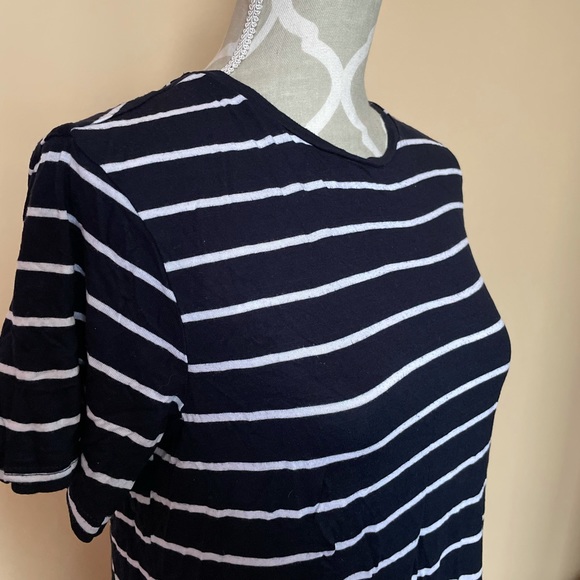 Brandy Melville esc navy striped t shirt dress super comfortable - Picture 2 of 3
